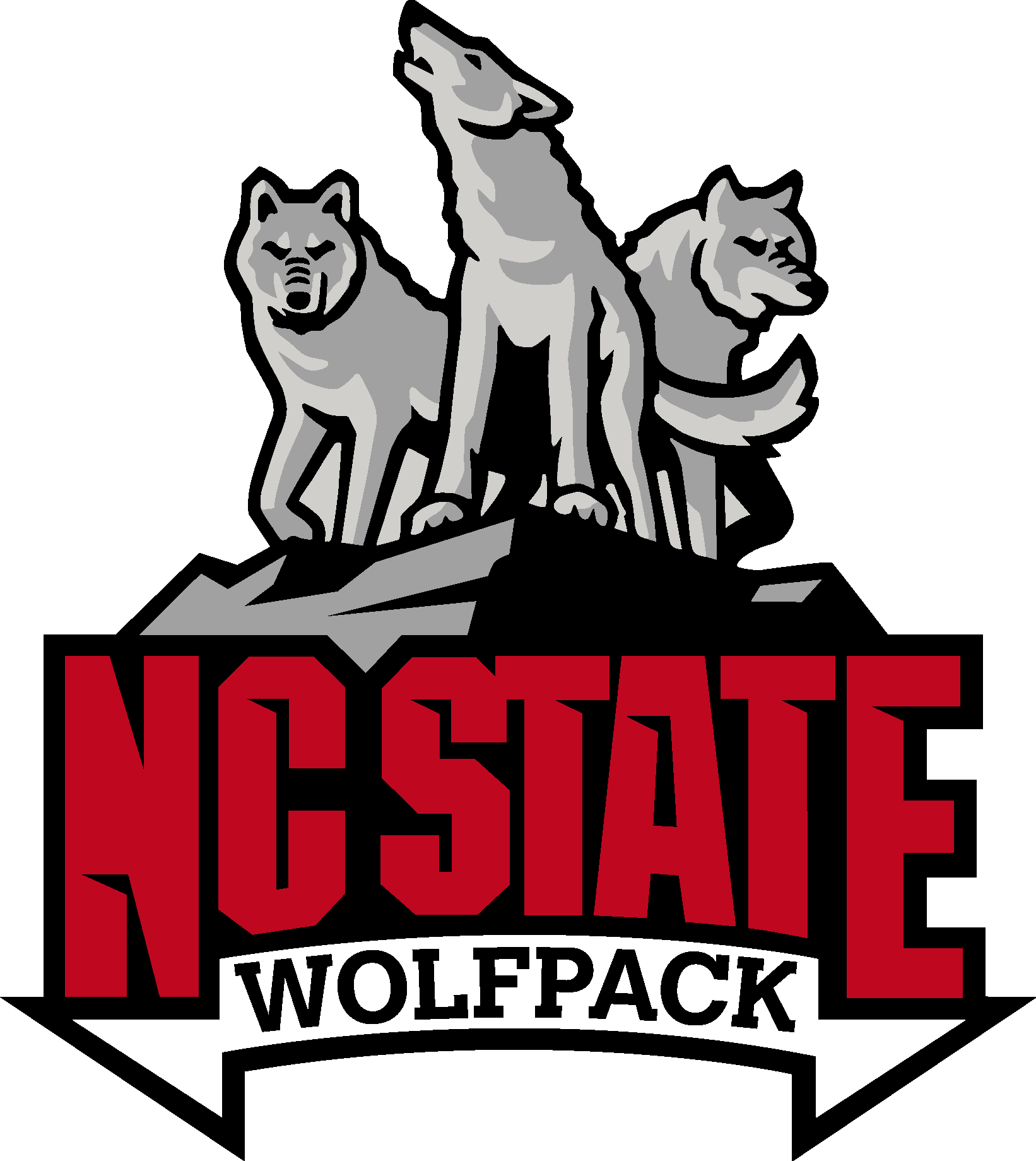 NC State Wolfpack New Logo Vector Logo